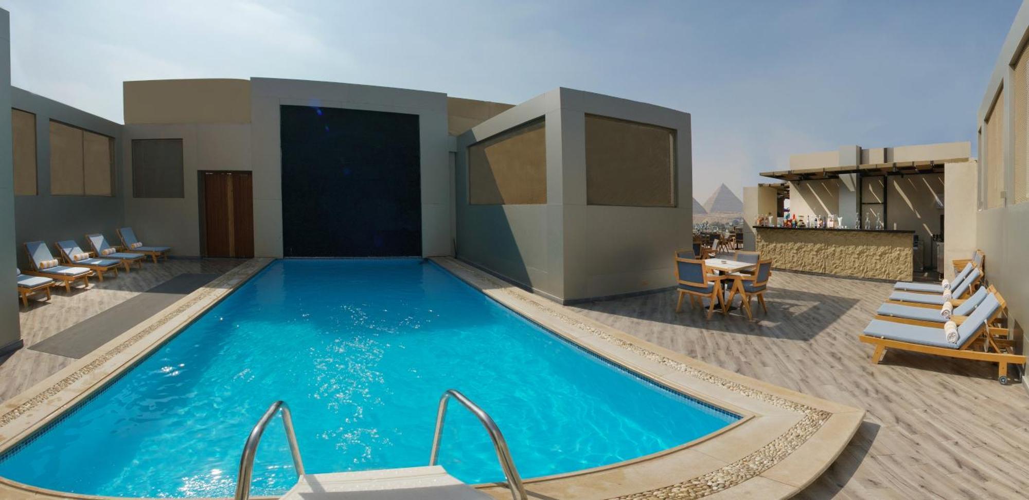 Stay Inn Pyramids Hotel Al Kawm al Akhdar Eksteriør bilde