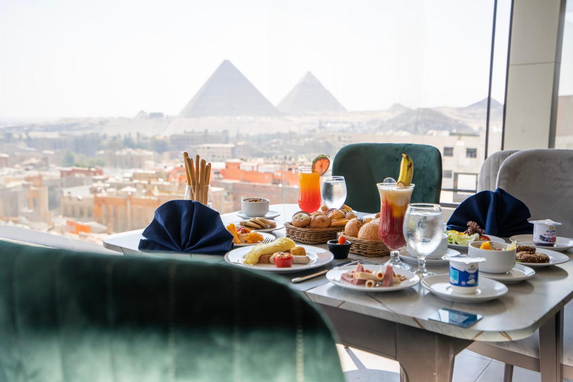 Stay Inn Pyramids Hotel Al Kawm al Akhdar Eksteriør bilde