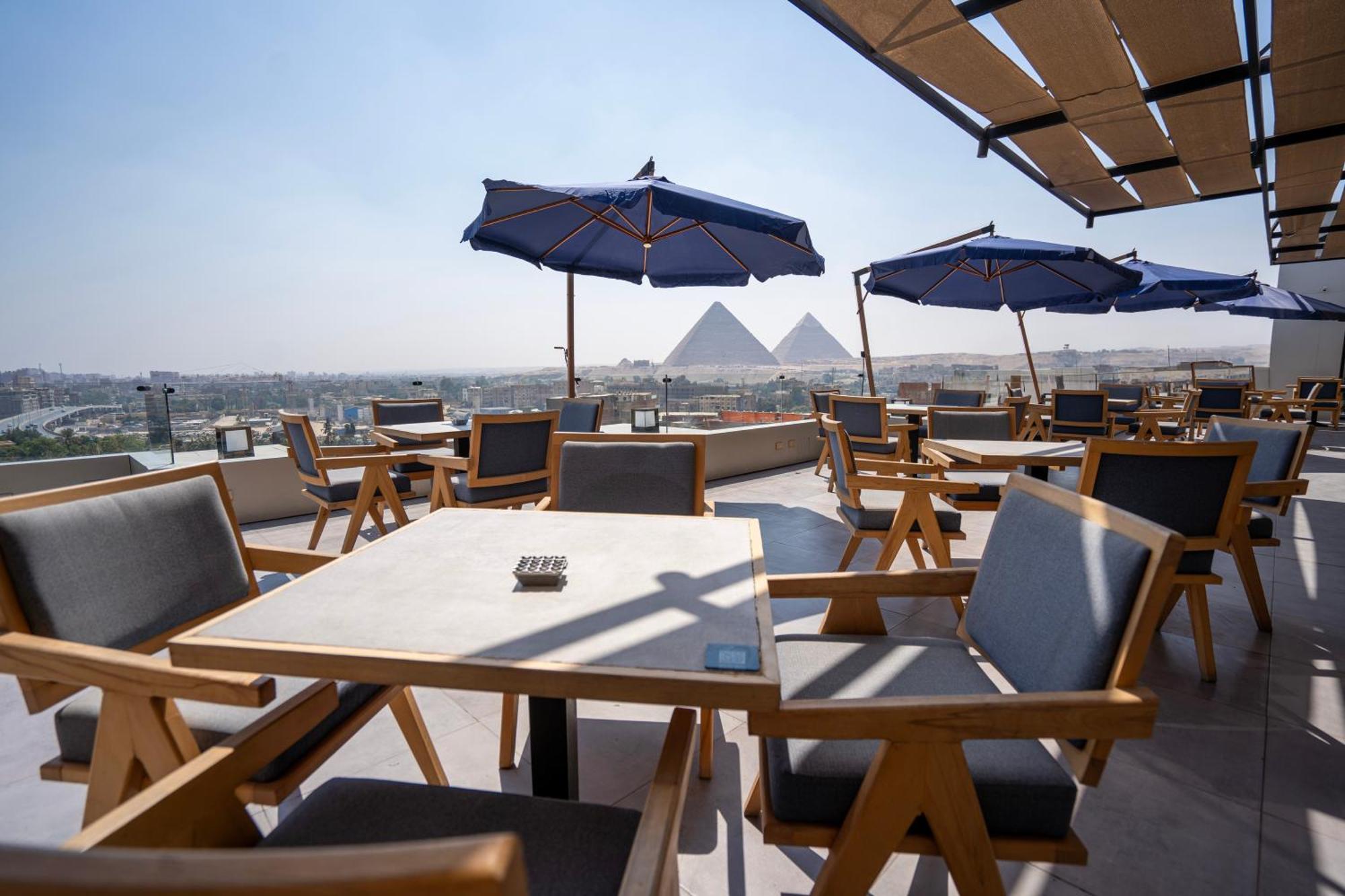 Stay Inn Pyramids Hotel Al Kawm al Akhdar Eksteriør bilde